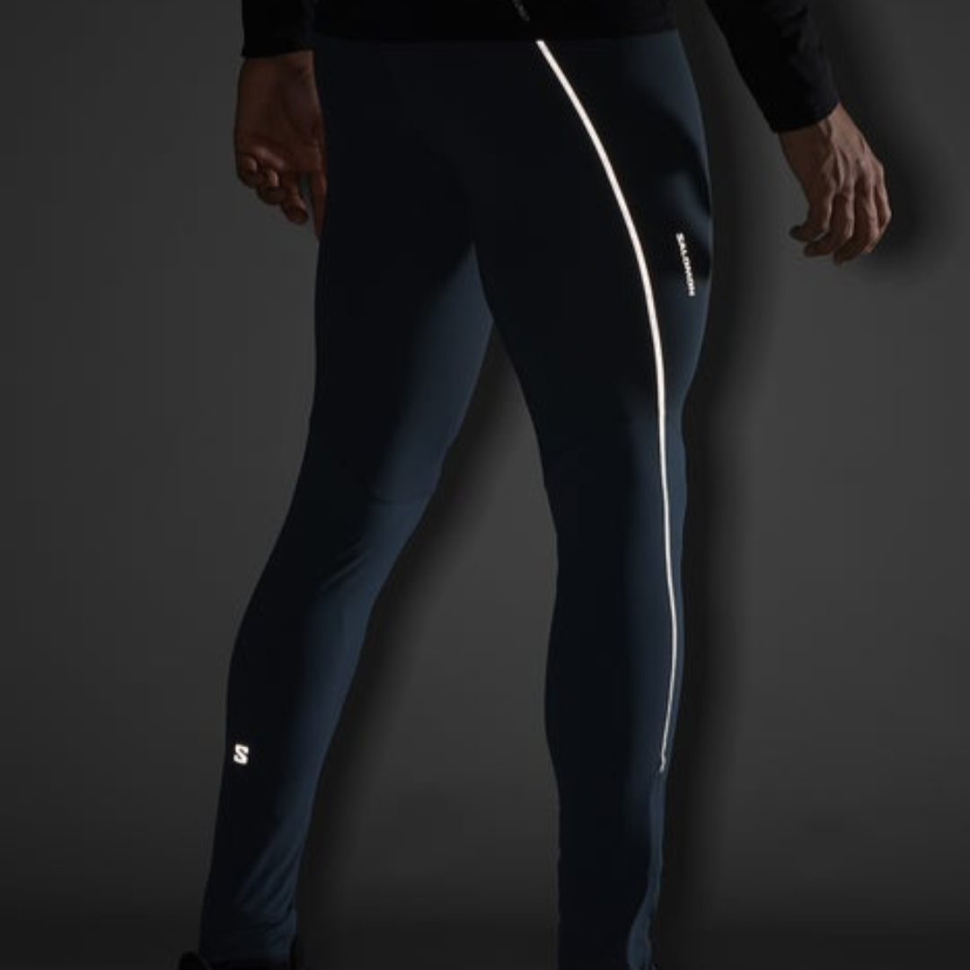 Salomon - Salomon Men's Sense Aero Stow Tights (LC2301400) - Cam2