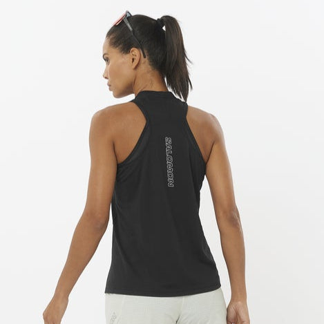 Salomon - Salomon Women's Sense Aero Singlet (LC2308600) - Cam2