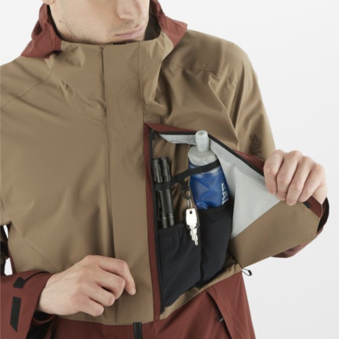 Salomon - Salomon Men's Outerpath Pro 2.5L Jacket - Cam2