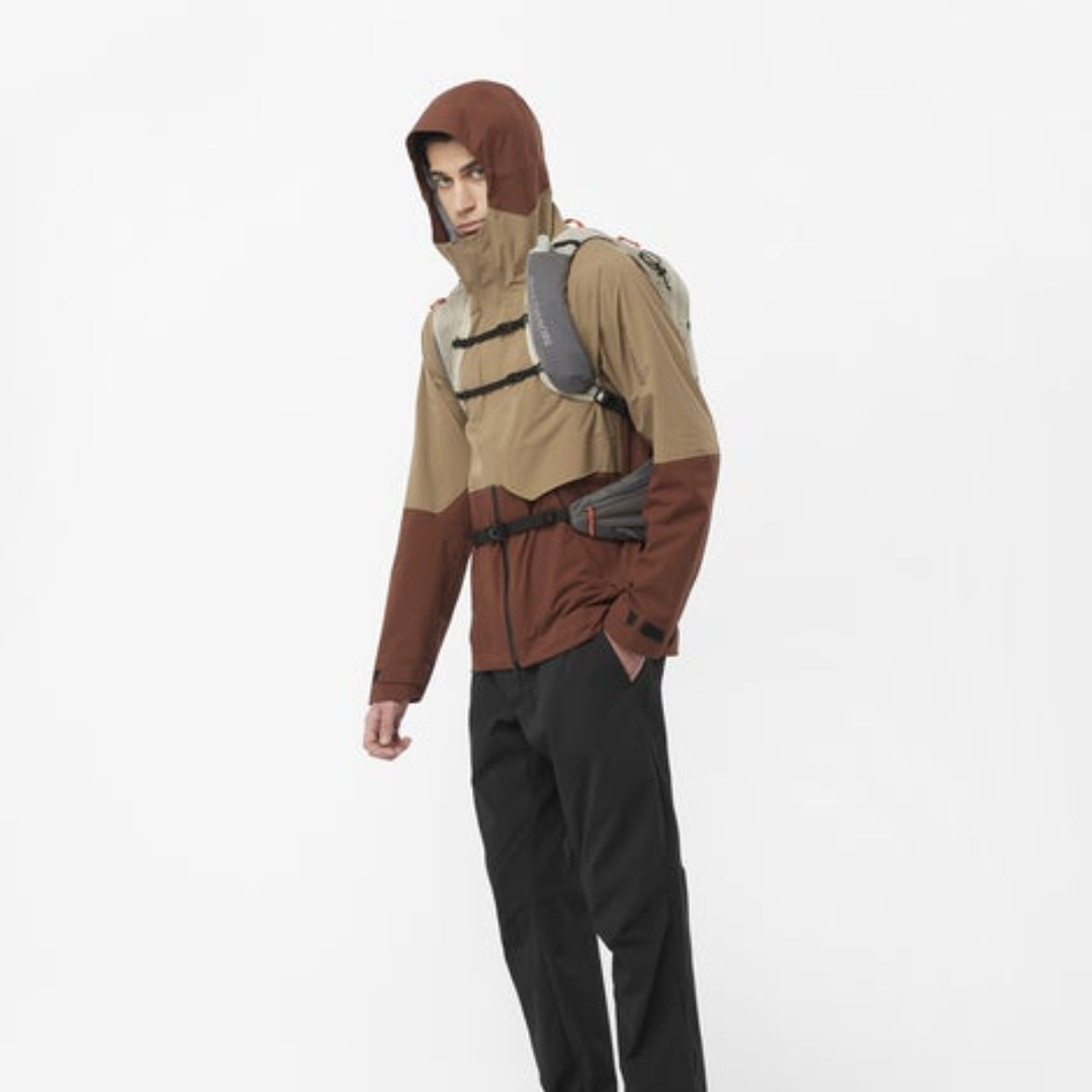 Salomon - Salomon Men's Outerpath Pro 2.5L Jacket - Cam2