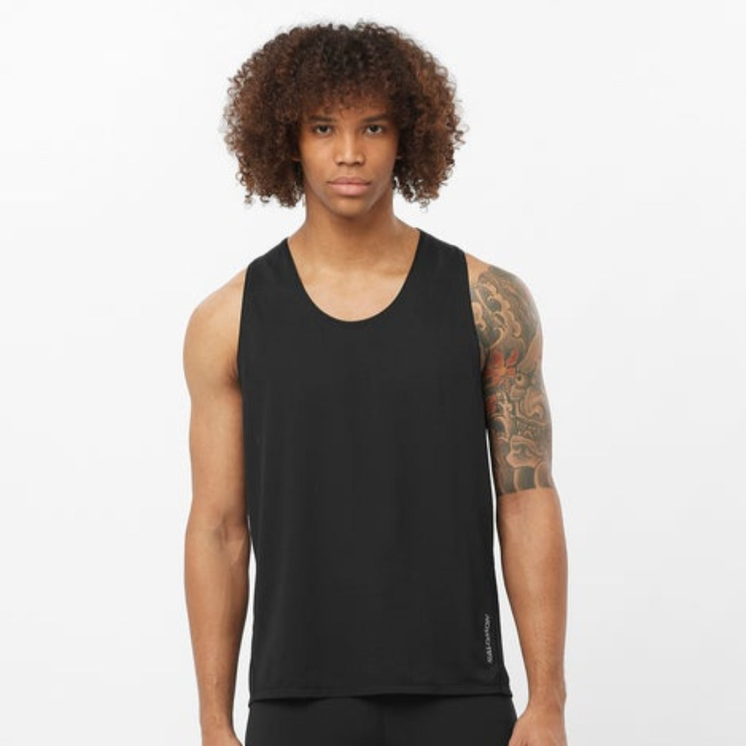 Salomon - Salomon Men's Sense Aero Singlet (LC2319600) - Cam2
