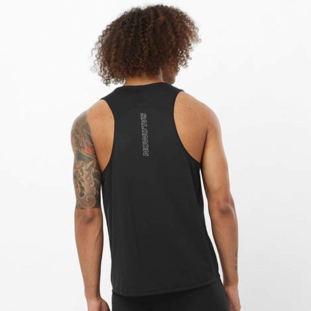 Salomon - Salomon Men's Sense Aero Singlet (LC2319600) - Cam2