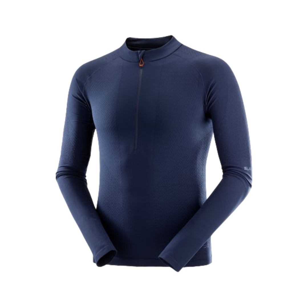 Salomon - Salomon Unisex's S/LAB Ultra Seamless Long Sleeve T-Shirt (LC2330400) - Cam2