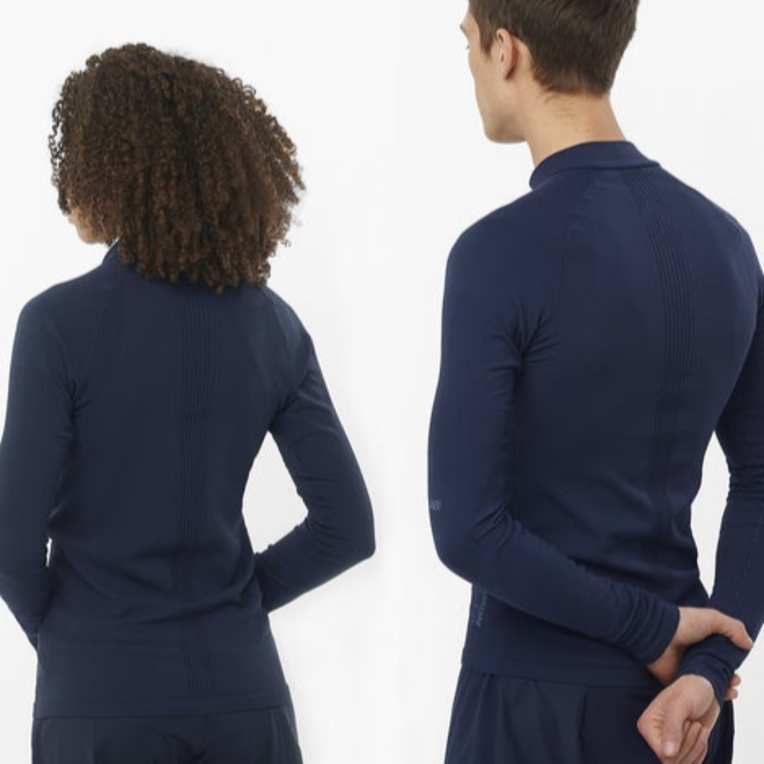 Salomon - Salomon Unisex's S/LAB Ultra Seamless Long Sleeve T-Shirt (LC2330400) - Cam2