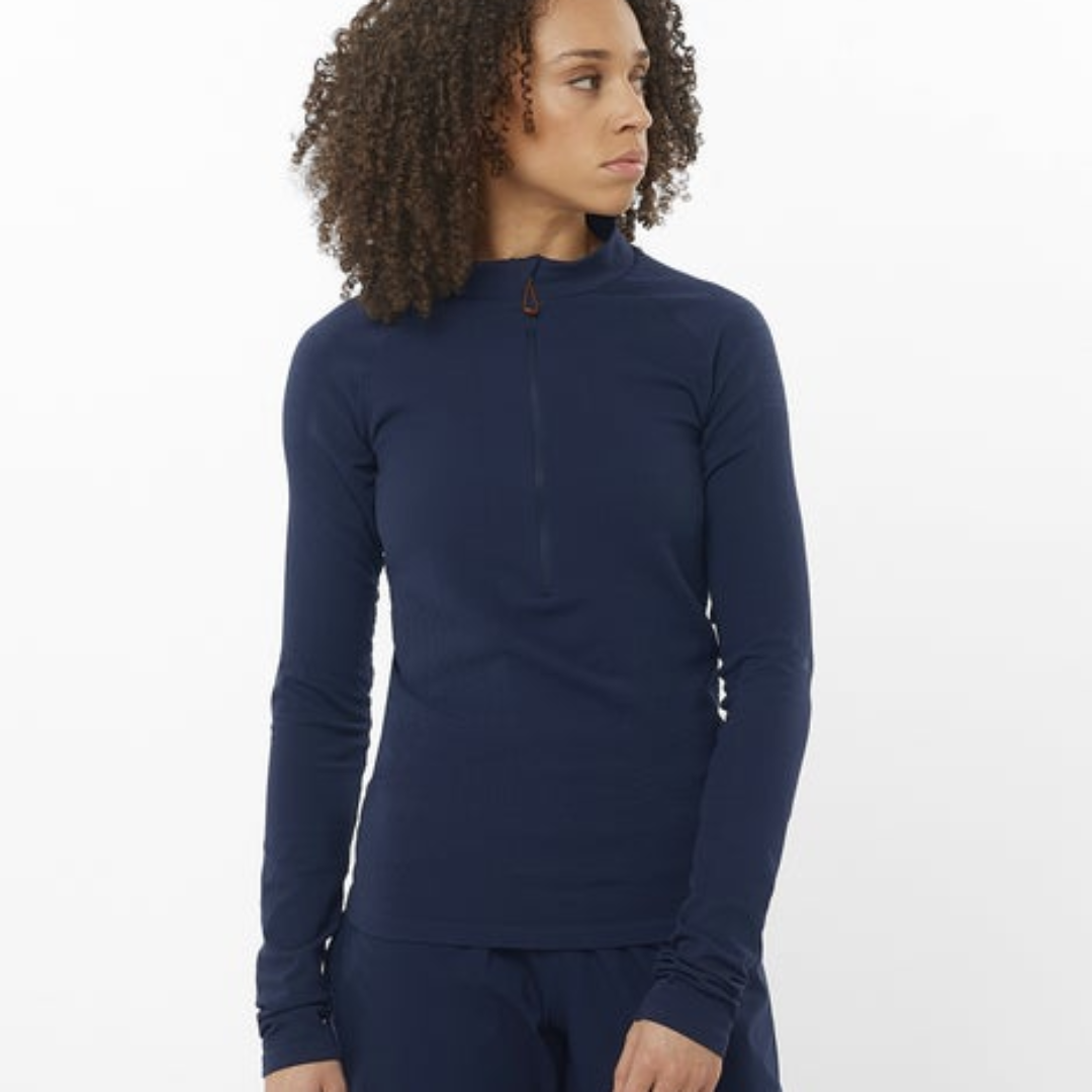 Salomon - Salomon Unisex's S/LAB Ultra Seamless Long Sleeve T-Shirt (LC2330400) - Cam2