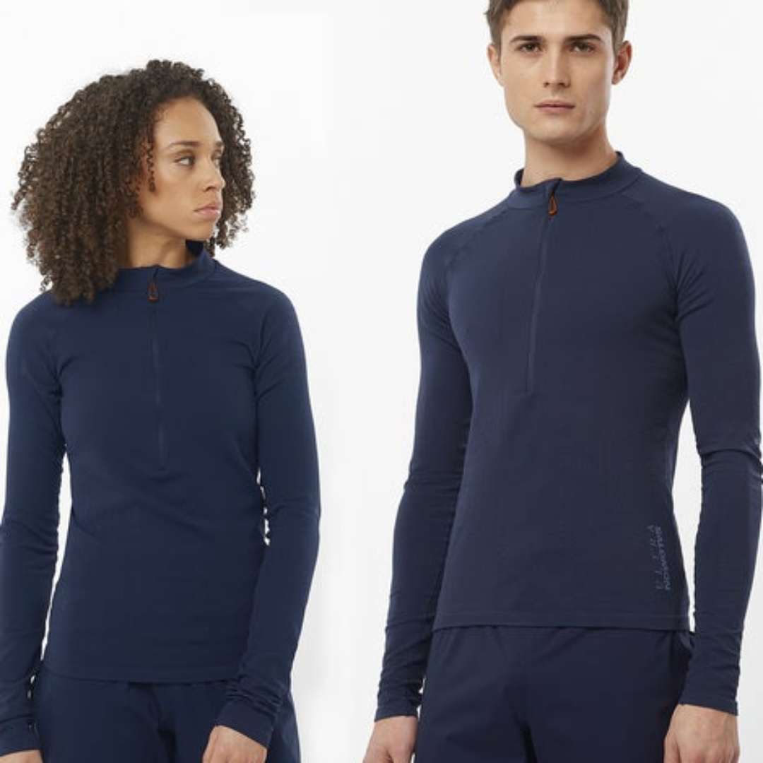 Salomon - Salomon Unisex's S/LAB Ultra Seamless Long Sleeve T-Shirt (LC2330400) - Cam2