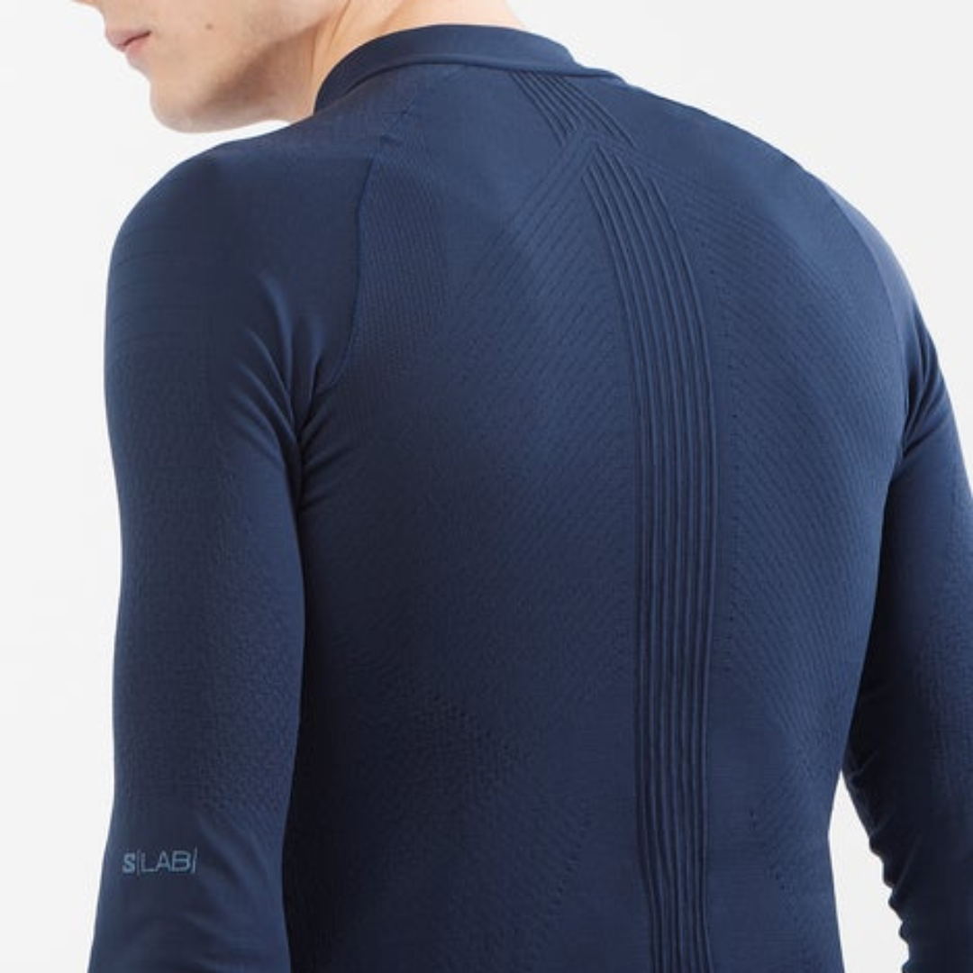 Salomon - Salomon Unisex's S/LAB Ultra Seamless Long Sleeve T-Shirt (LC2330400) - Cam2