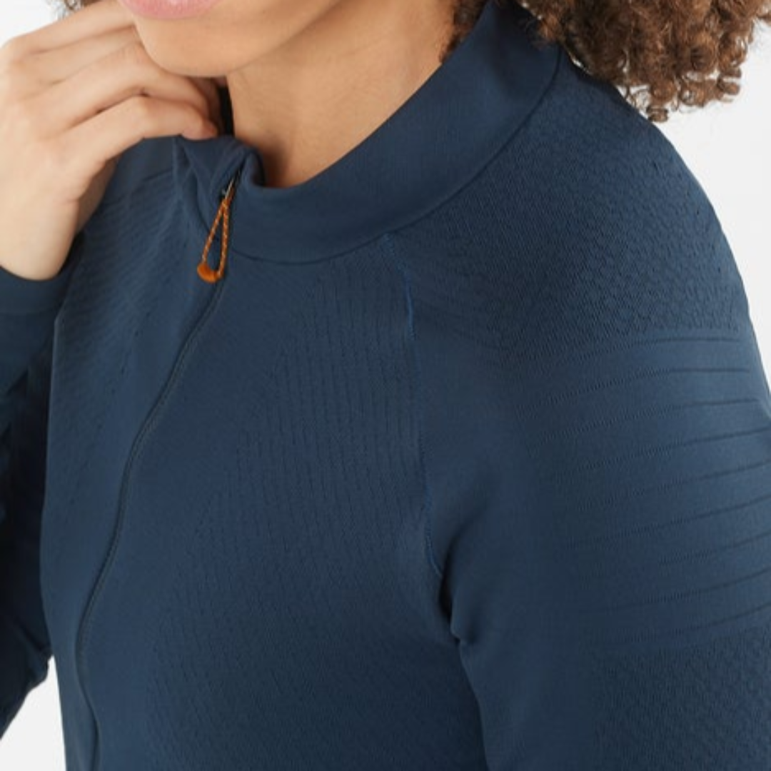 Salomon - Salomon Unisex's S/LAB Ultra Seamless Long Sleeve T-Shirt (LC2330400) - Cam2