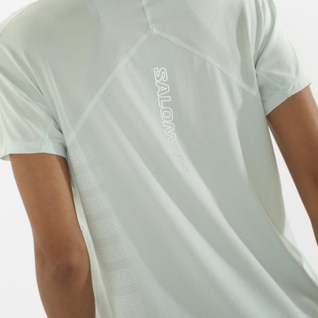 Salomon - Salomon Women's Sense Aero SS Tee GFX (LC2337600) - Cam2