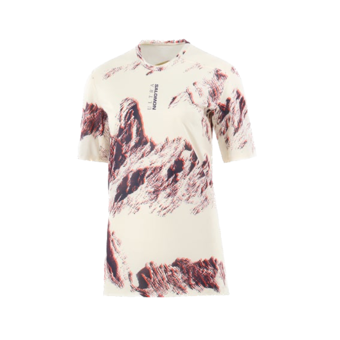 Salomon - Salomon Women's S/LAB Ultra Print Tee - Cam2