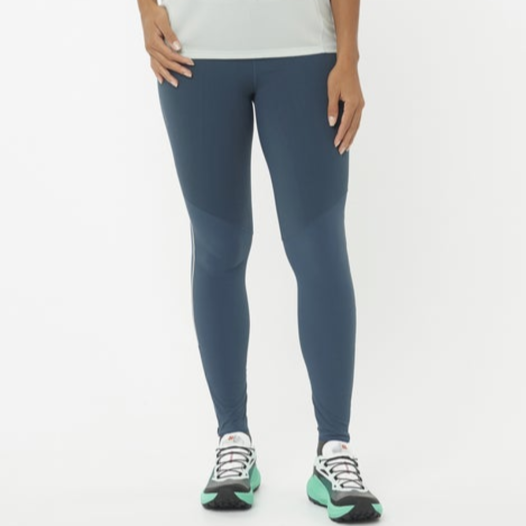 Salomon - Salomon Women's Sense Aero Stow Tights (LC2366600) - Cam2