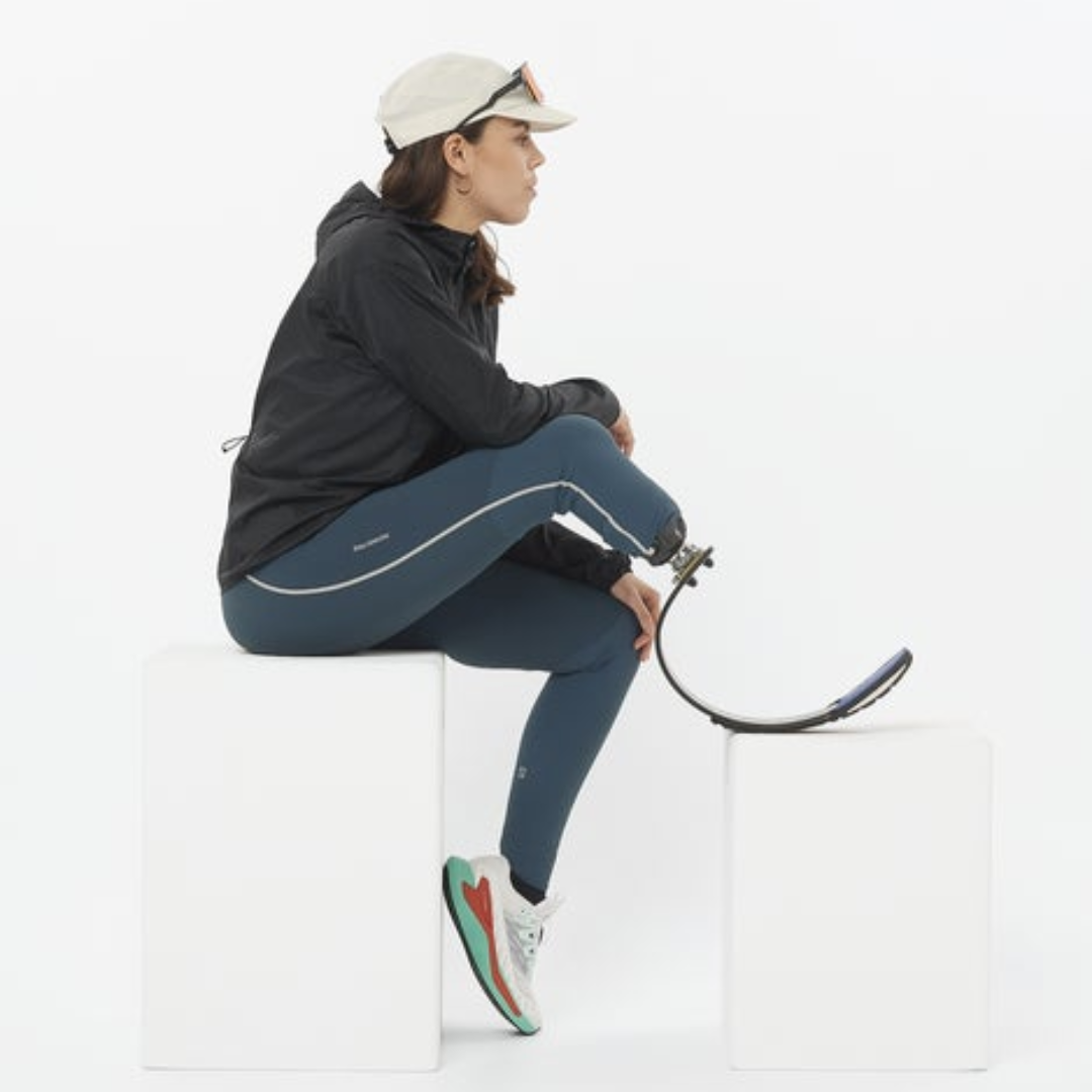 Salomon - Salomon Women's Sense Aero Stow Tights (LC2366600) - Cam2