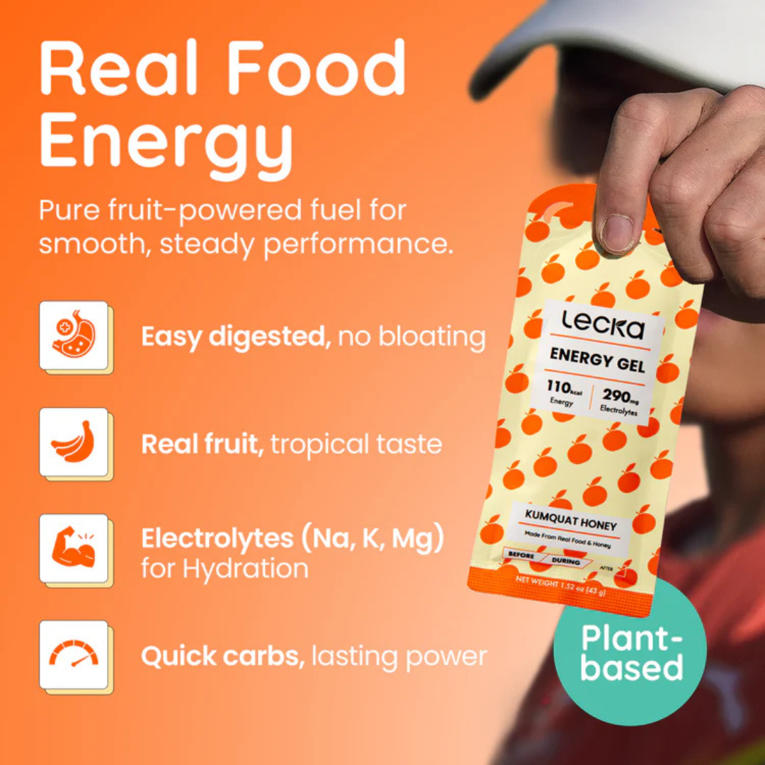 Lecka Natural Vegan Energy Gel