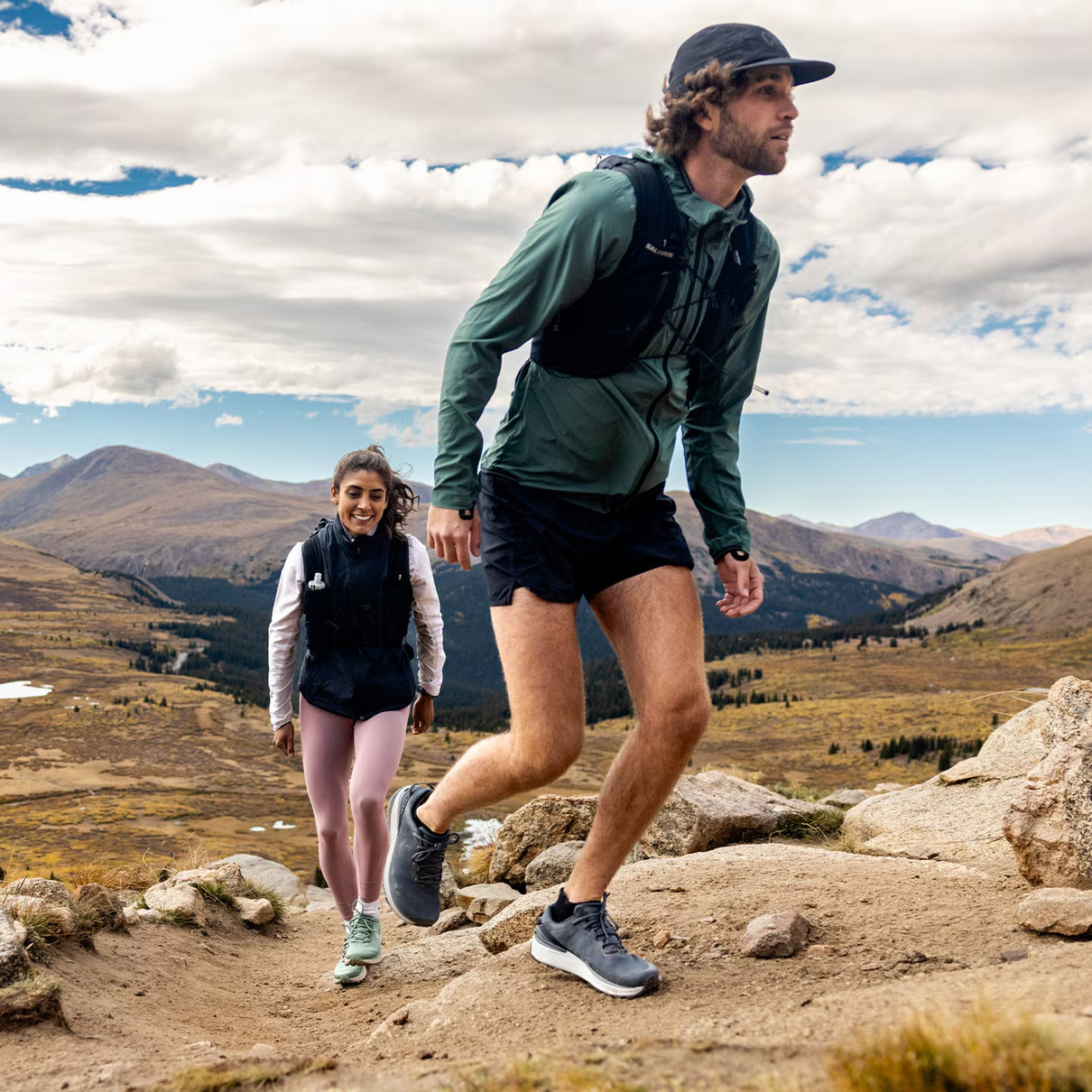 Topo Athletic - Topo Men's Traverse Trail Running Shoes (Grey/ Charcoal) - Cam2