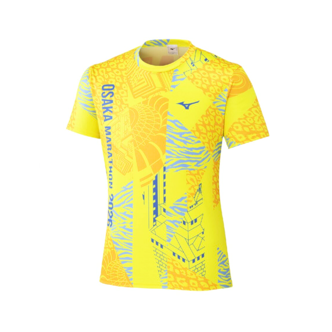 Mizuno - Mizuno Unisex's Osaka Marathon Expo Tee - Cam2