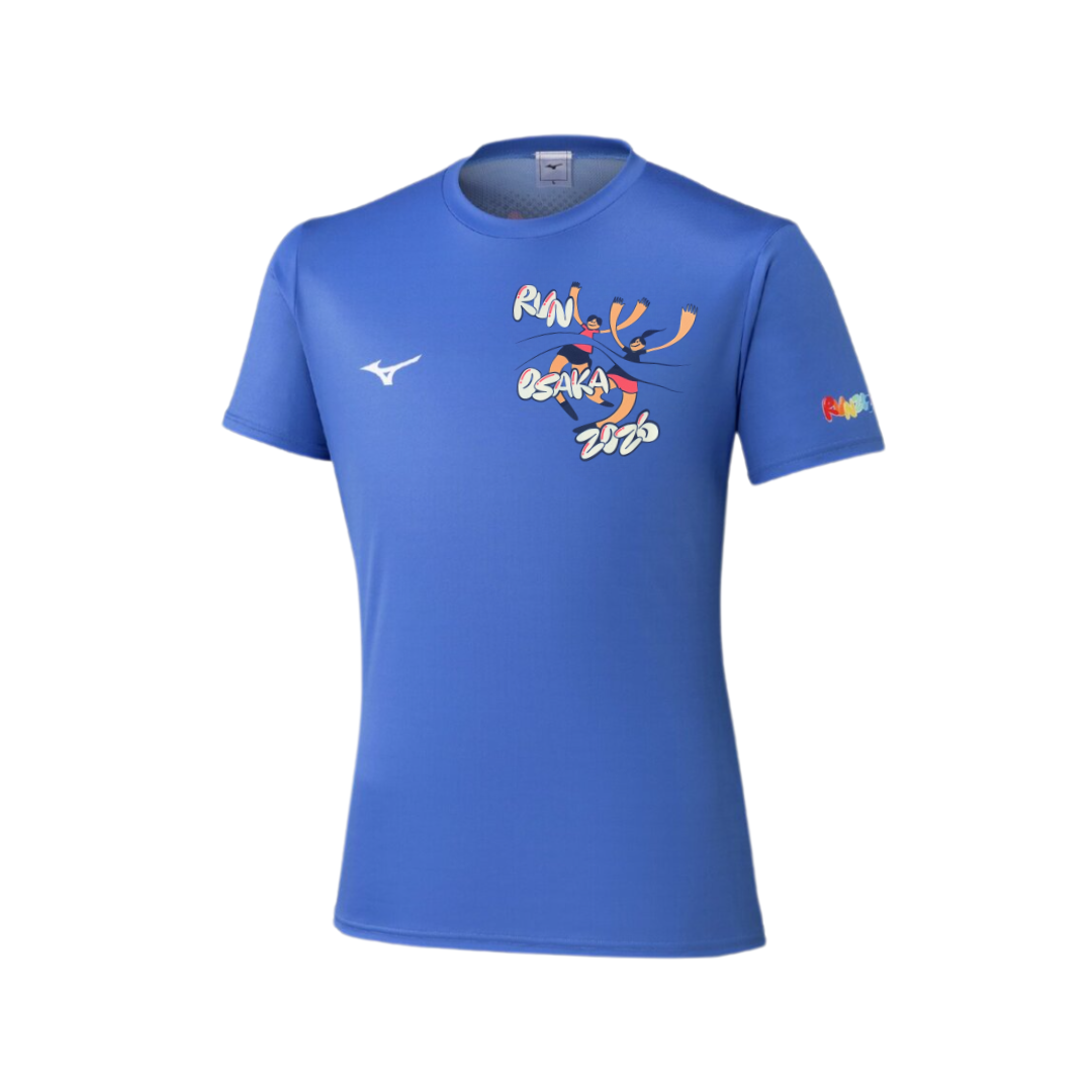 Mizuno - Mizuno Unisex's Osaka Marathon Expo Tee - Cam2