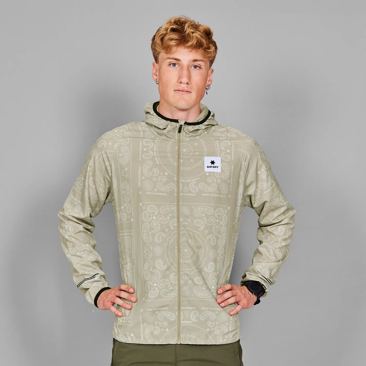 SAYSKY - SAYSKY Men's Paisley Pace Jacket - Cam2