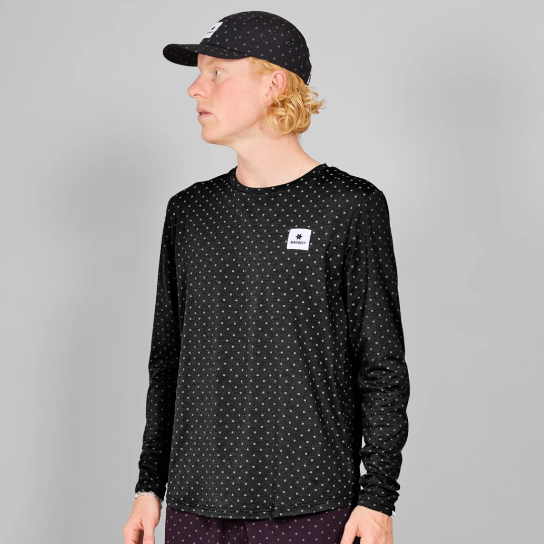 SAYSKY - SAYSKY Men's Reflective Polka Pace Long Sleeve - Cam2