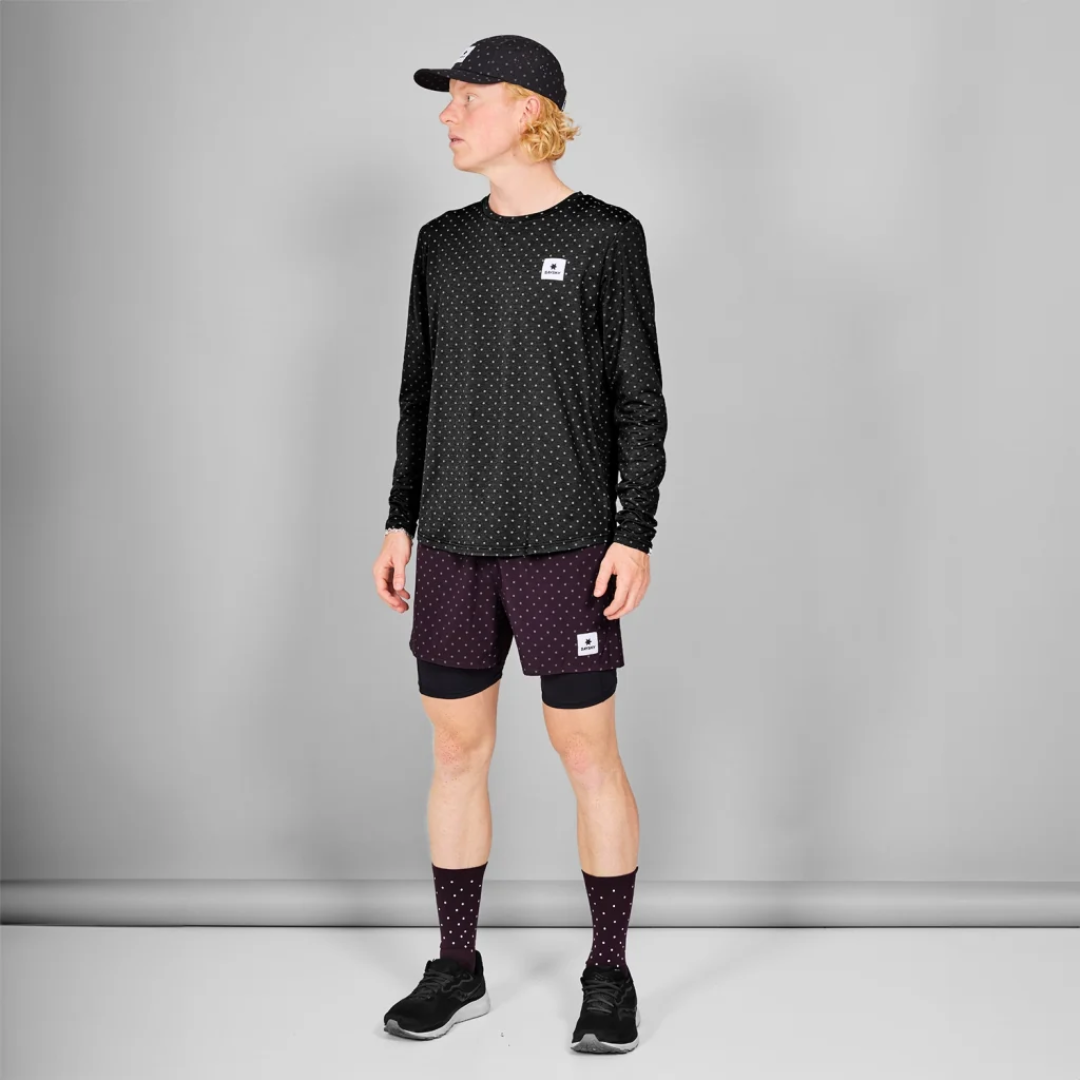 SAYSKY - SAYSKY Men's Reflective Polka Pace Long Sleeve - Cam2