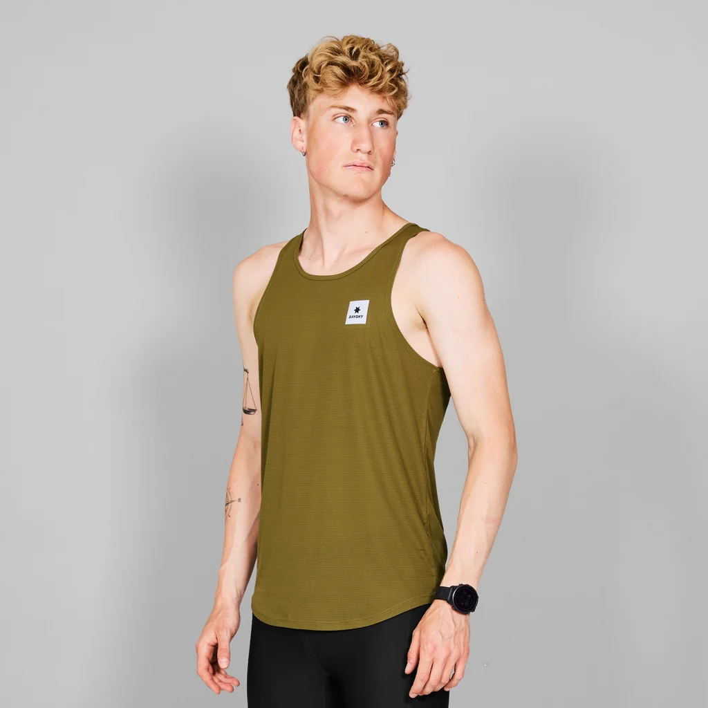 SAYSKY - SAYSKY Men's Clean Flow Singlet (309) - Cam2