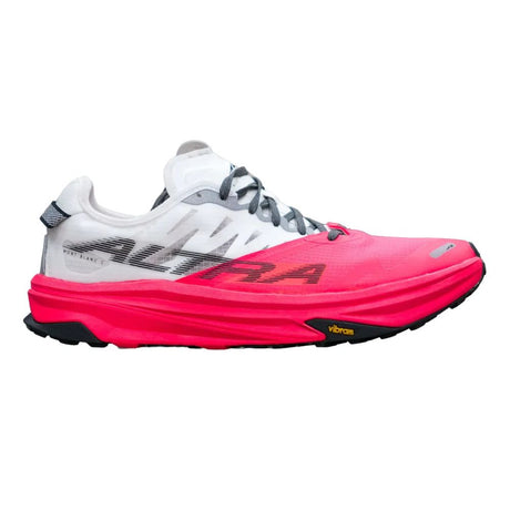 Altra Men's Mont Blanc Carbon Trail Running Shoes (White/ Coral) - Cam2