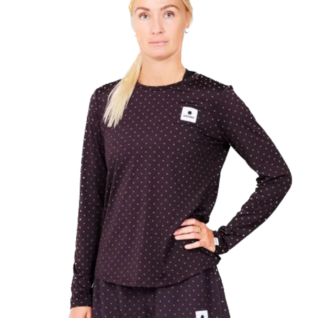 SAYSKY - SAYSKY Women's Reflective Polka Pace Long Sleeve - Cam2