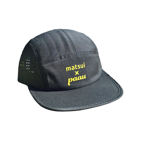 Matsui x Paau - Matsui x Paau Unisex's Quick-dry "Run with Me" Running Cap - Cam2