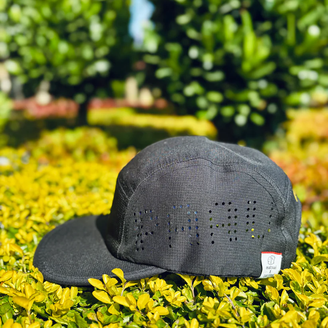 Matsui x Paau - Matsui x Paau Unisex's Quick-dry "Run with Me" Running Cap - Cam2