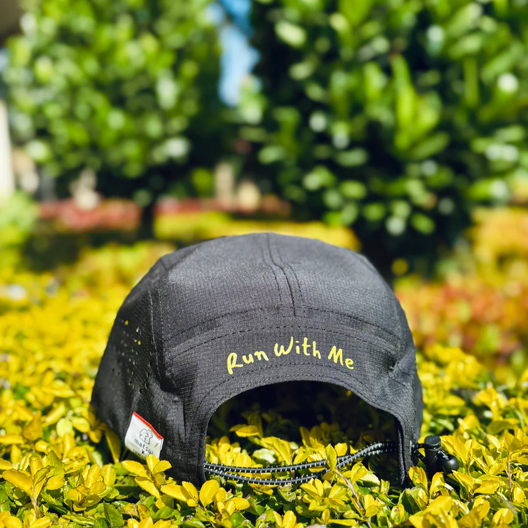 Matsui x Paau - Matsui x Paau Unisex's Quick-dry "Run with Me" Running Cap - Cam2