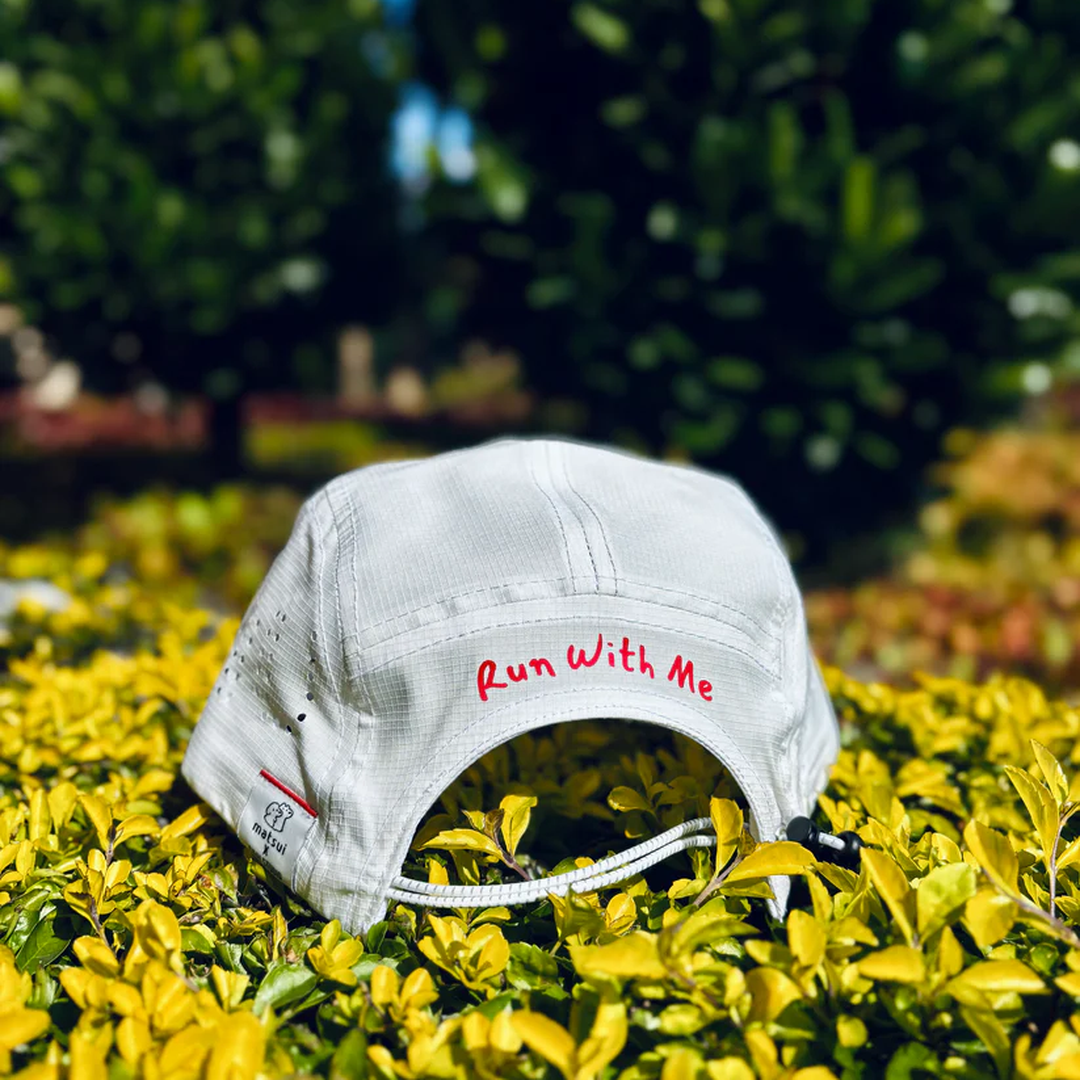 Matsui x Paau - Matsui x Paau Unisex's Quick-dry "Run with Me" Running Cap - Cam2
