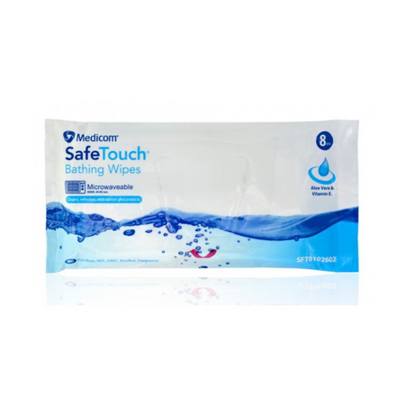 Medicom - Medicom SafeTouch Bathing Wipes (8pcs/pk) - Cam2