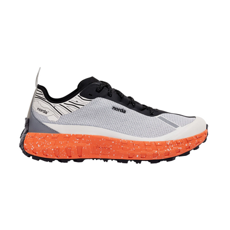 Norda - Norda Women's 001 G+ Spikes Trail Running Shoes (Grey Orange) - Cam2