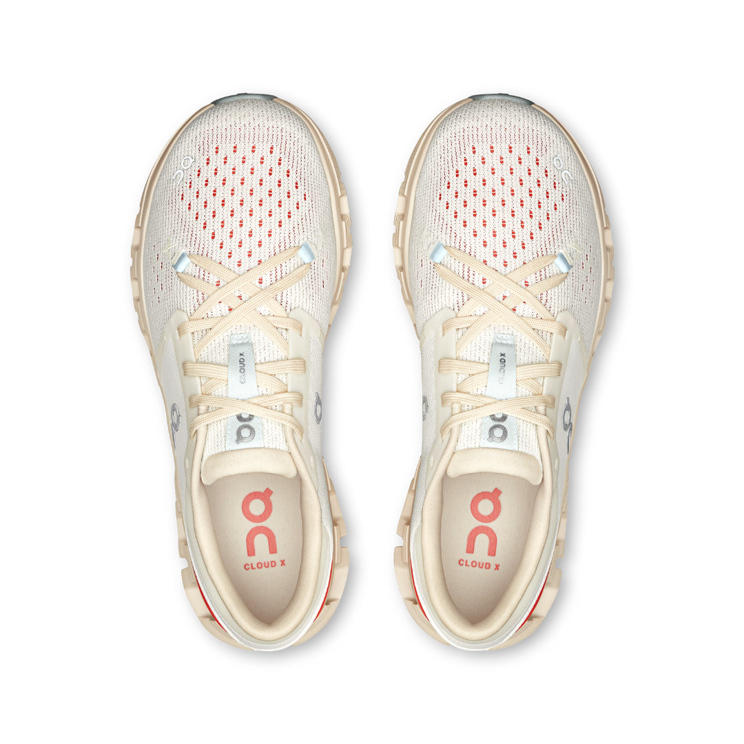 On Running - On Women's Cloud X 4 Training & Gym Running Shoes - Cam2