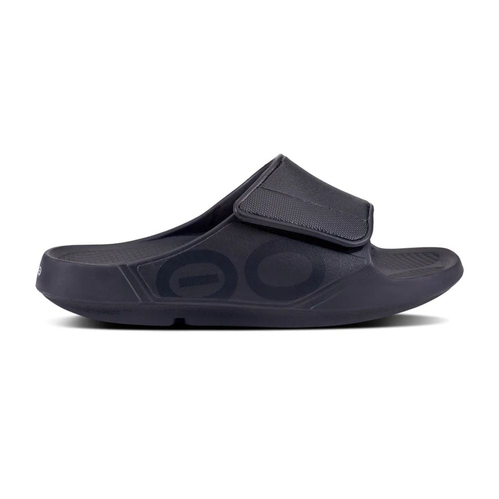 Oofos Unisex's OOahh Sport Flex (MATTE BLACK) - Cam2
