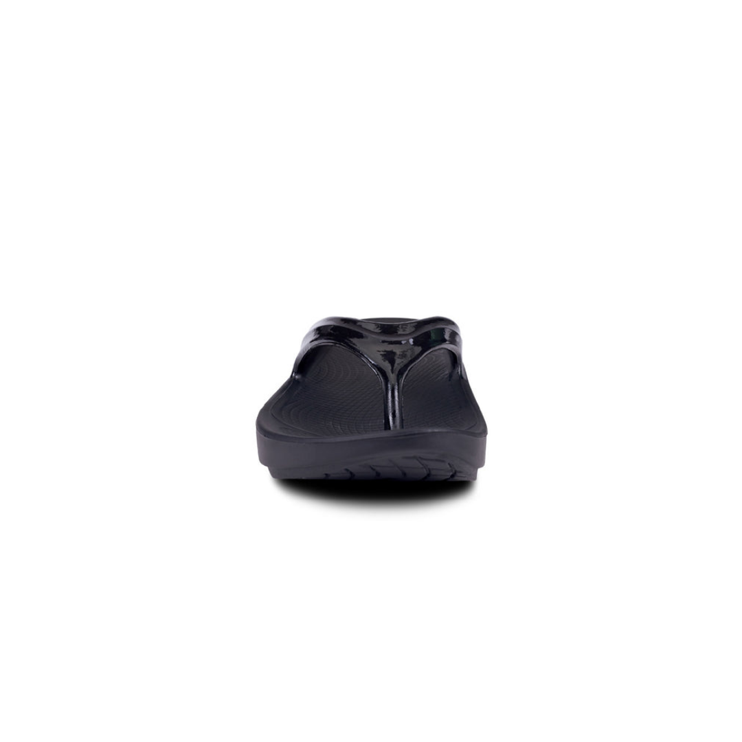 Oofos - Oofos Women's OOlala Black Sandal (OF1400) - Cam2