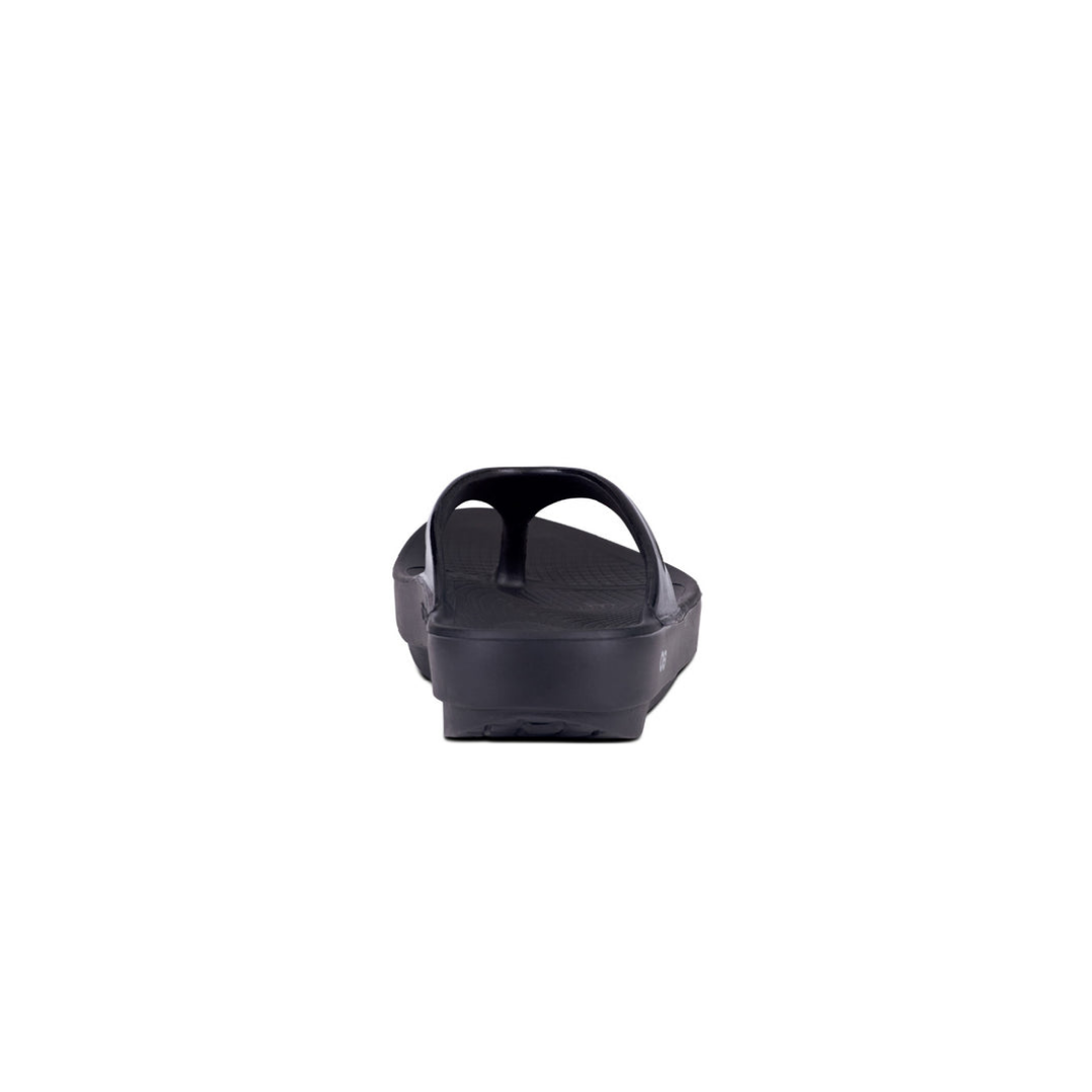 Oofos - Oofos Women's OOlala Black Sandal (OF1400) - Cam2