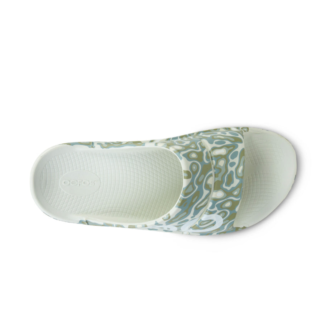 Oofos - Oofos Unisex's OOahh Sport Slide Sandal (OF1500) - Cam2