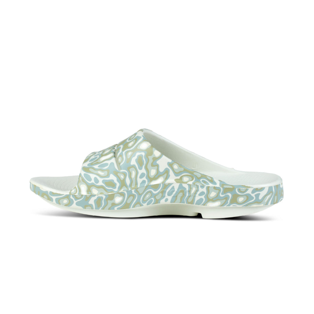 Oofos - Oofos Unisex's OOahh Sport Slide Sandal (OF1500) - Cam2
