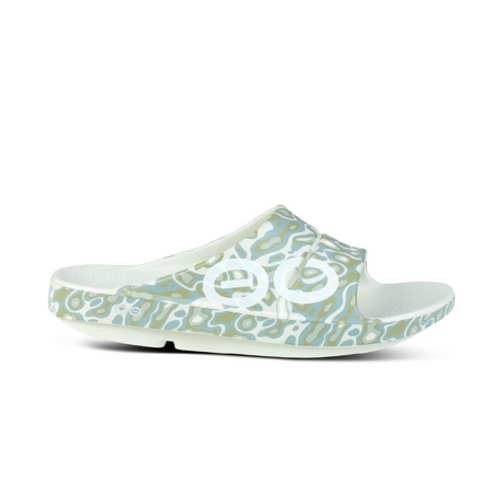 Oofos - Oofos Unisex's OOahh Sport Slide Sandal (OF1500) - Cam2