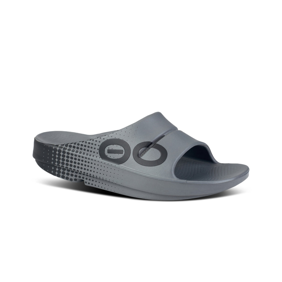 Oofos - Oofos Unisex's OOahh Sport Slide Sandal (OF1500) - Cam2