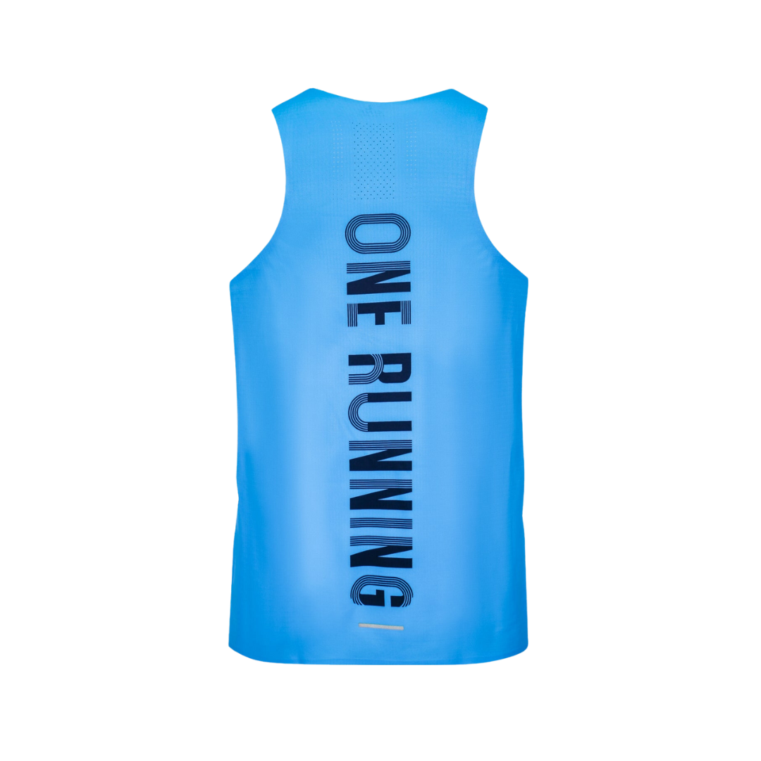 One Running - One Running Men's Victory Speed Tech Singlet - Cam2