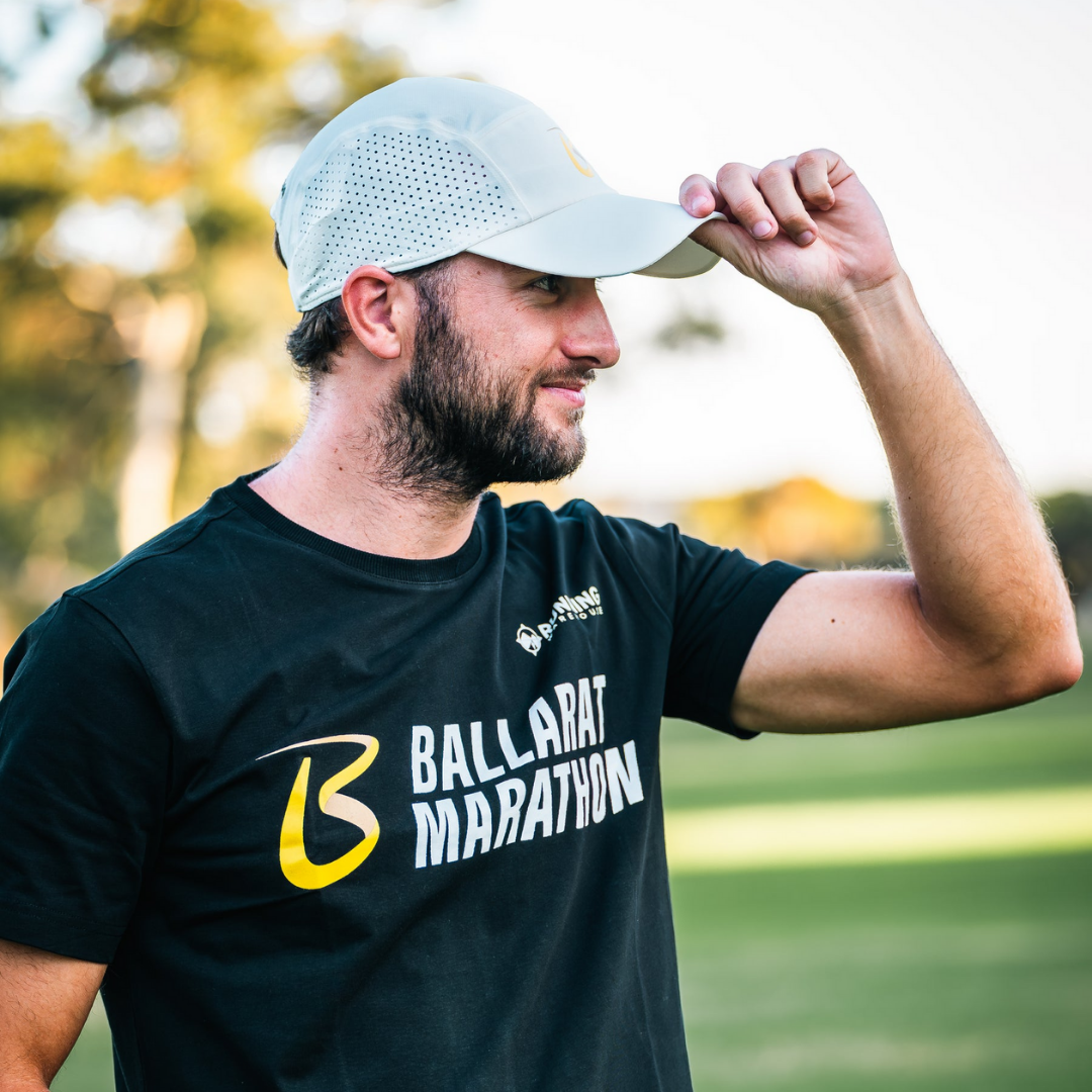 One Running - One Running Performance Running Hat (Ballarat Marathon) - Cam2