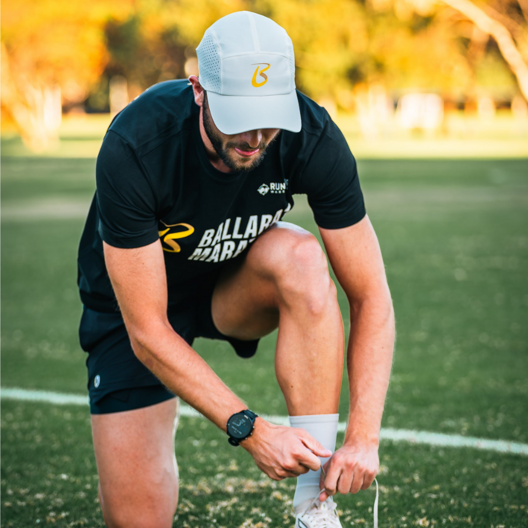 One Running - One Running Performance Running Hat (Ballarat Marathon) - Cam2