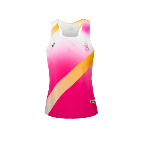 One Running - One Running Women's Victory Speed Tech Singlet (SE Blossom) - Cam2