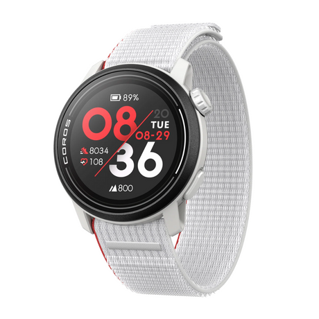 Coros - Coros Pace 3 Multisport Watch - Chalk (Nylon Band) - Cam2