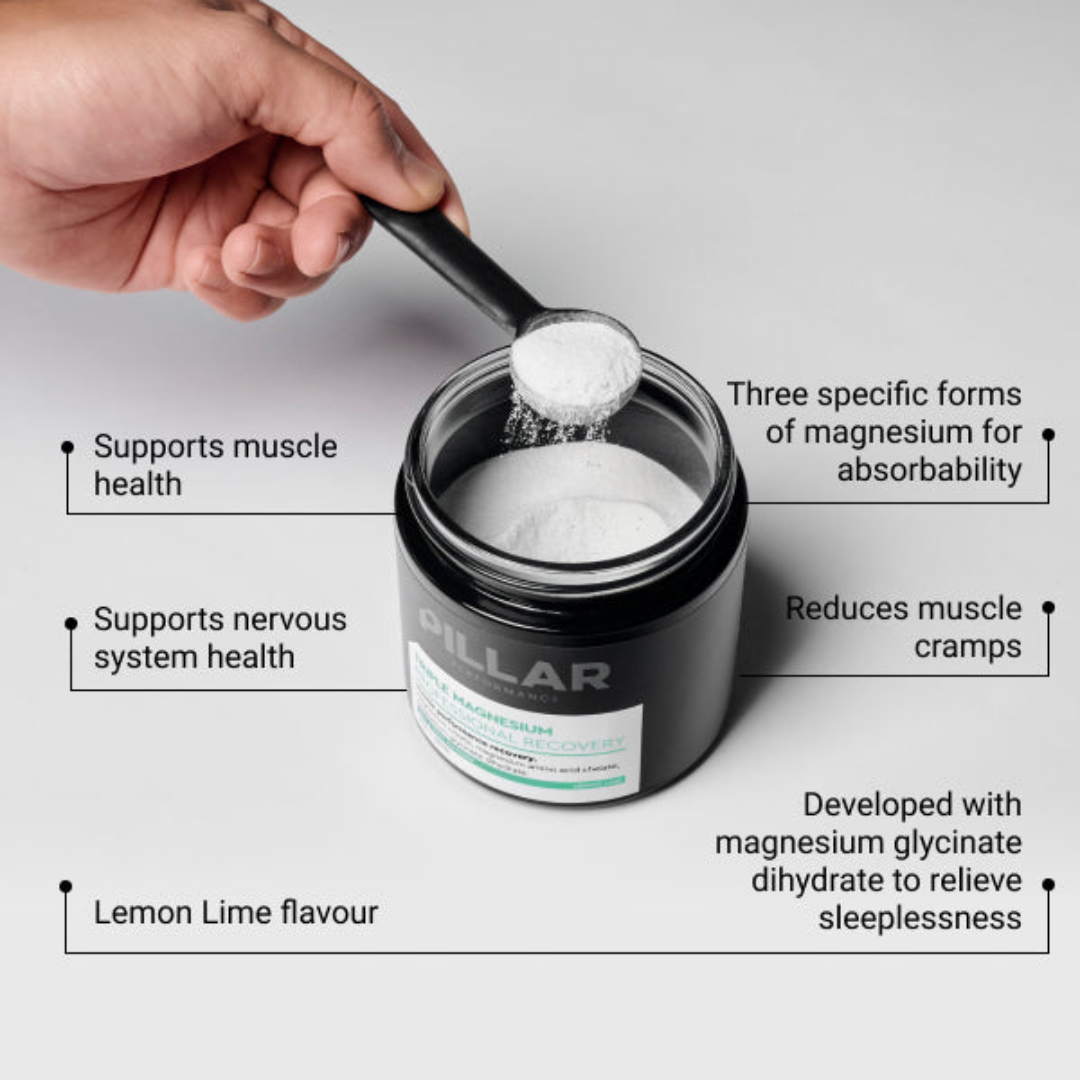 Pillar - Pillar Triple Magnesium Professional Recovery Powder (JAR) - Cam2