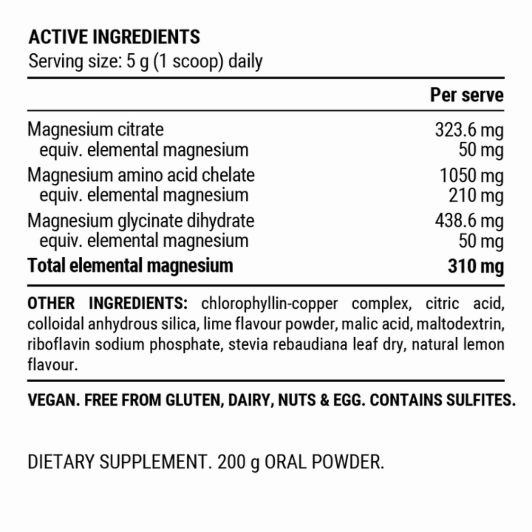 Pillar - Pillar Triple Magnesium Professional Recovery Powder (JAR) - Cam2