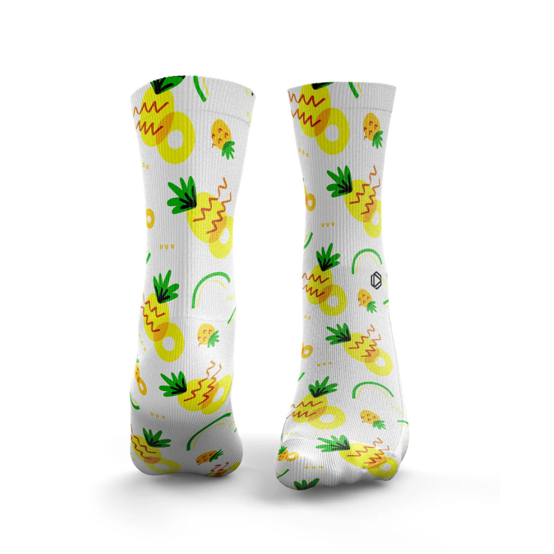 HEXXEE - HEXXEE Men's Pineapple icon Running Socks - Cam2