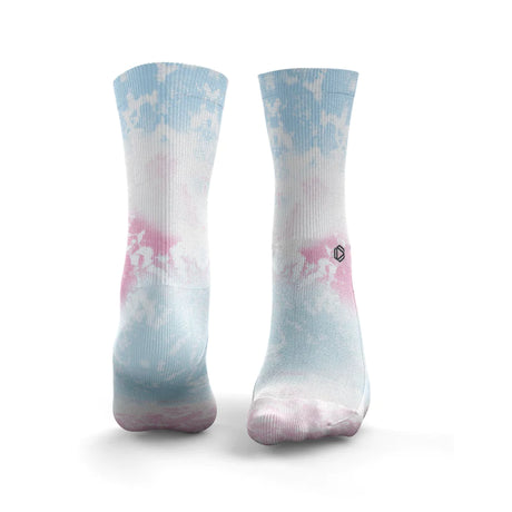 HEXXEE Women's Tie Dye 4.0 Running Socks - Cam2
