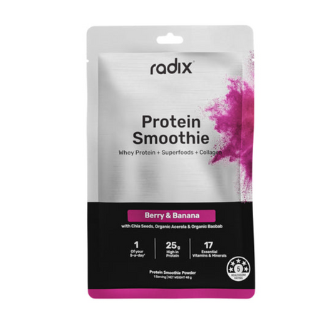 RADIX - RADIX Whey Protein Smoothies 15 Single Serves - Cam2